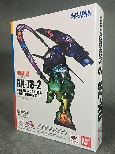 RX-78-2 ガンダム ver.A.N.I.M.E. ファーストタッチ2500 ROBOT魂】RX-78-2 ガンダム ver. A.N.I.M.E. ～ファーストタッチ2500
