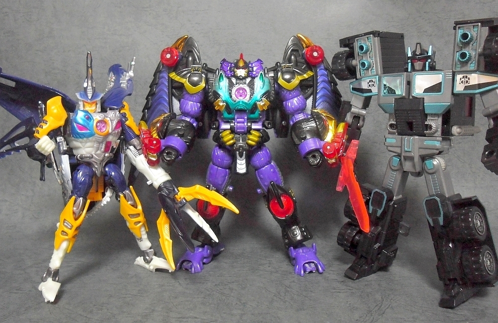 TF:ｶｰﾛﾎﾞｯﾄ】デストロンガー/暗黒司令官 ブラックコンボイ: HERMIT-X