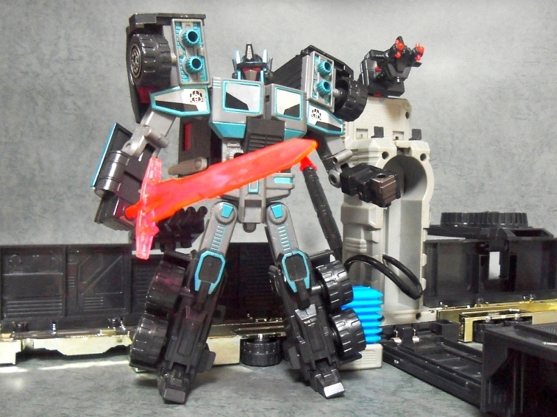 TF:ｶｰﾛﾎﾞｯﾄ】デストロンガー/暗黒司令官 ブラックコンボイ: HERMIT-X